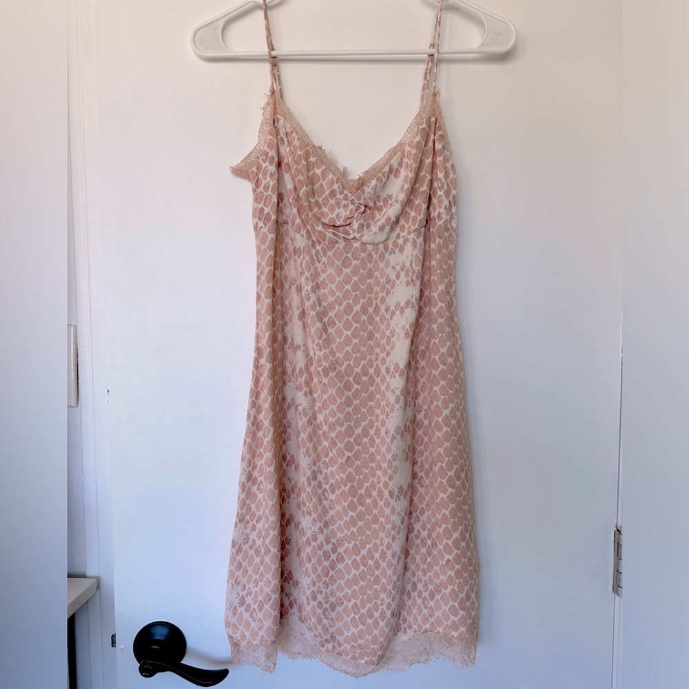 AFRM (Revolve) Pink Snake Print Cocktail Dress✨